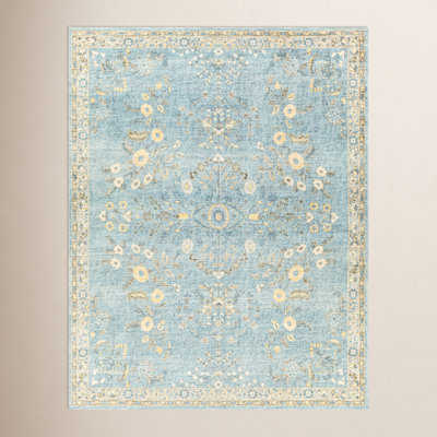 アクセサリー Russet Burbank Burger Rug (light blue) Unique Loom Baracoa T-HAVANA-1012 Light Blue Area Rug